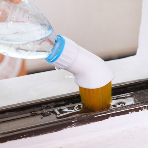 居家家 創(chuàng)意設(shè)計便攜式門窗清潔刷門刷縫隙 堆糖,美圖壁紙興趣社區(qū)