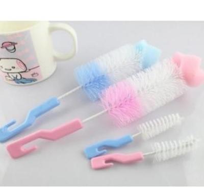 日式奶瓶刷與奶嘴杯子清潔刷 雙倍潔凈，呵護健康