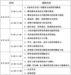 全國飯店餐飲業(yè)食品安全管理師與營養(yǎng)師 山西 培訓(xùn)班2019年9月18日 20日介休市舉辦