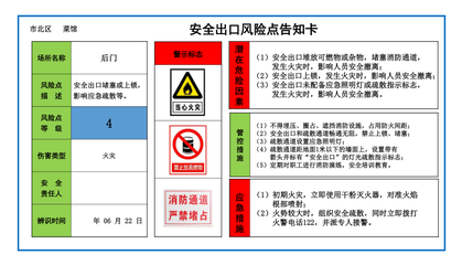 餐飲企業(yè)風(fēng)險告知牌參考模板范本.ppt